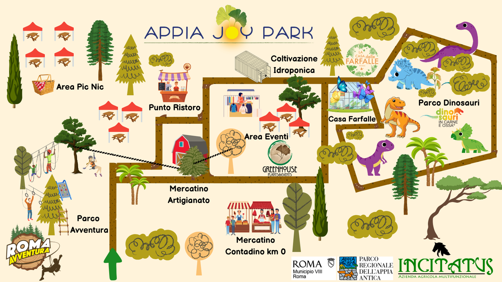 mappa Appia Joy Park